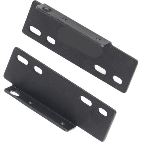 Un jeu de marchepieds latéraux pour voiture télécommandée, en fer durable et résistant à l'usure avec une forte capacité de charge, adapté à l'Axial SCX24, noir. (1/5)