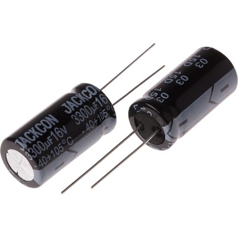 Condensateur RS PRO 3300µF, 16V c.c.
