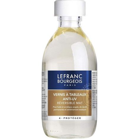 Vernis Mat A Tableaux Anti Uv 250Ml Lefranc Bourgeois