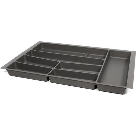 CUBERTERO MODELO AURO PARA CAJÓN MÓDULO 300 - 1000 ACABADO ANTRACITA/BLANCO (1/3)