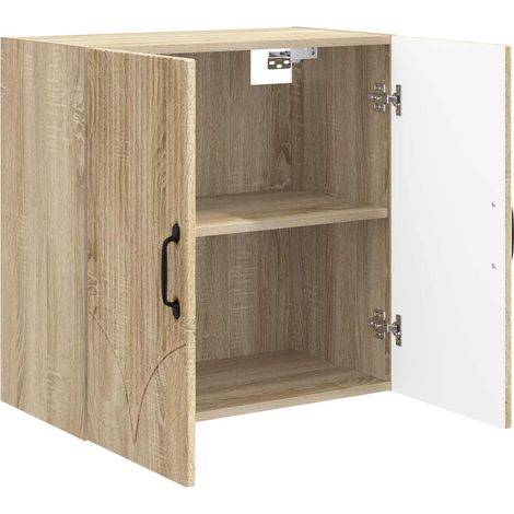 Armadietto a muro Mobiletto a muro Rovere Sonoma 59 x 31 x 60 cm DAS732040 (1/5)