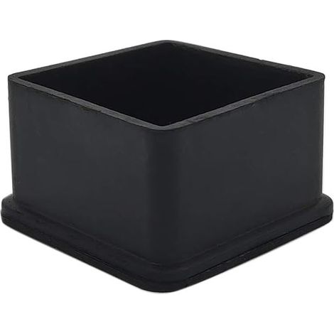 Protections de sol pour pieds de chaises, embouts carrés en caoutchouc (1/5)