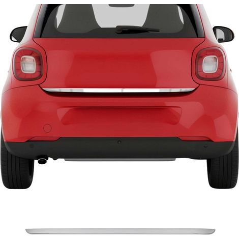 Garniture de Hayon Coffre pour Smart Forfour 453 2014-2020 acier inox (1/5)