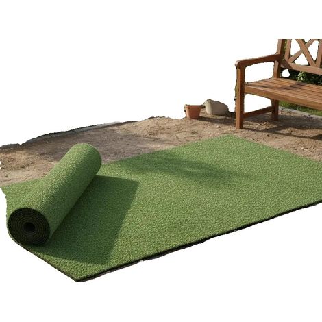 Césped sintético, duradero, resistente a los rayos UV, 0,5 x 5 m (1/2)