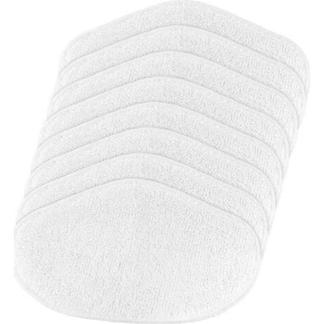 8 Pack Vadrouilles de Rechange lavables pour Brosse PAEU0332 Polti Vaporetto Vaporforce pour SV440, SV450, Smart 100 T (1/5)