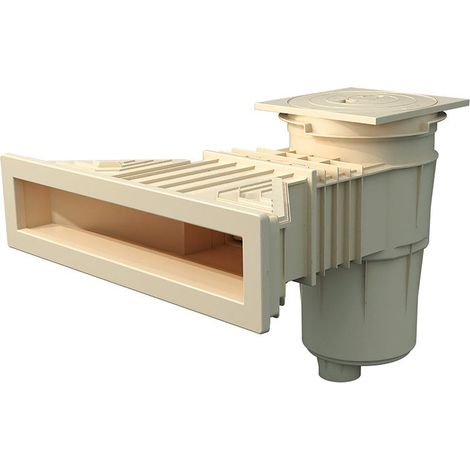 AstralPool NORM Skimmer 17,5 L mit beigen Einsätzen – 56176CL090