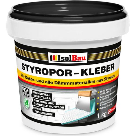 IsolBau Styroporkleber Styroporkleber 1kg
