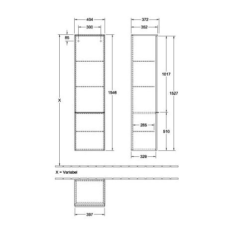 Villeroy & Boch A95111VJ Colonne Venticello 11