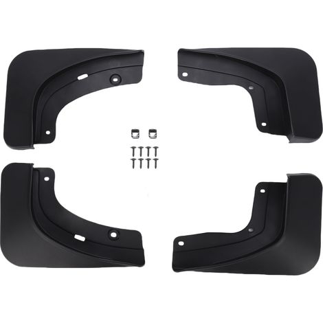 Protectores de ruedas delanteros y traseros para Jeep Grand Cherokee WL 2022-2025, ABS negro, 4 piezas. (1/5)