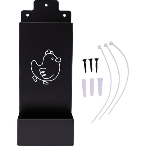 Distributeur d'Aliment pour Volaille Grande Capacité Plateau Détachable Design Suspendu pour Utilisation Intérieure Extérieure Poules Oiseaux Petits Animaux (1/5)