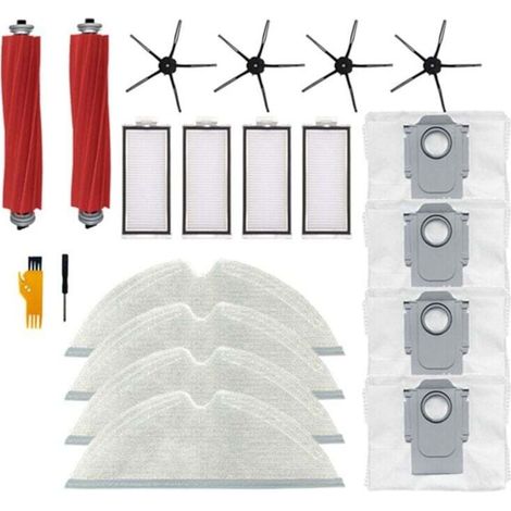 Pièces De Rechange Pour Aspirateur Robot Filtre Hepa Brosse Principale Et Balai Latéral (1/4)