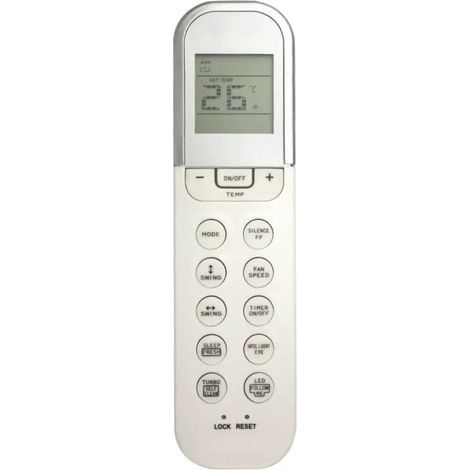 Lntyq Ersatzfernbedienung RG36F/BGEF für Midea Klimaanlage RG36F2/BGEF RG36F3/BGCEF RG36F3/BGEF (1/5)
