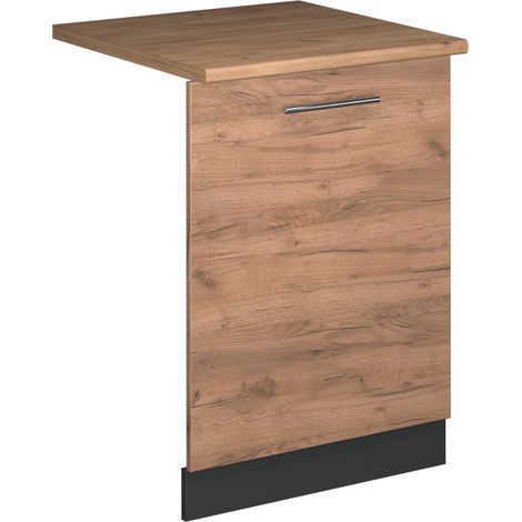 Façade de lave-vaisselle Fame-Line, Chêne de force doré, 60cm , PT Chêne, Vicco