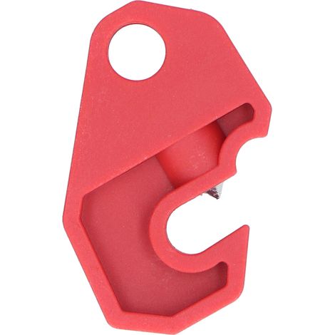 Verrou de disjoncteur Cadenas de sécurité en nylon renforcé Trou de 10mm Résistant haute température Pour interrupteur (1/5)