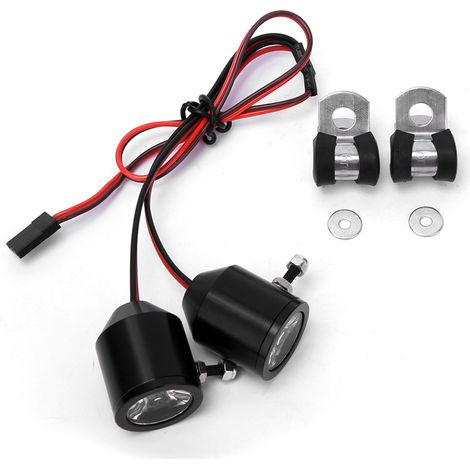 3W-Projektor-Ersatzteil für RC-Modellbau, Schwarz (1/5)