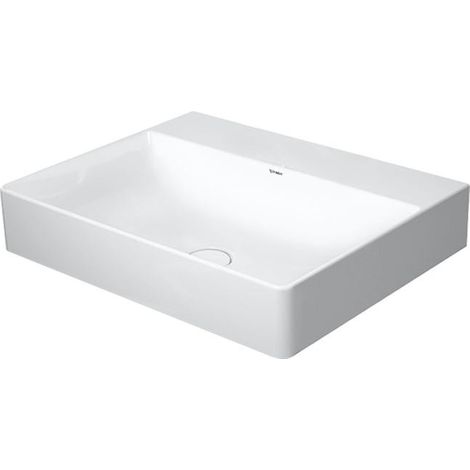 Duravit DuraSquare lavabo, 60x47cm, sans trou pour robinet, sans (1/3)