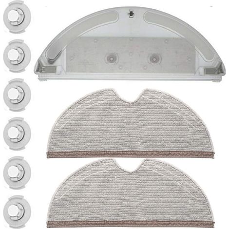 Kit de núcleos de depósito de agua y paño de fregona para aspiradora Xiaomi Roborock S5 S50 S51 S55 (1/5)
