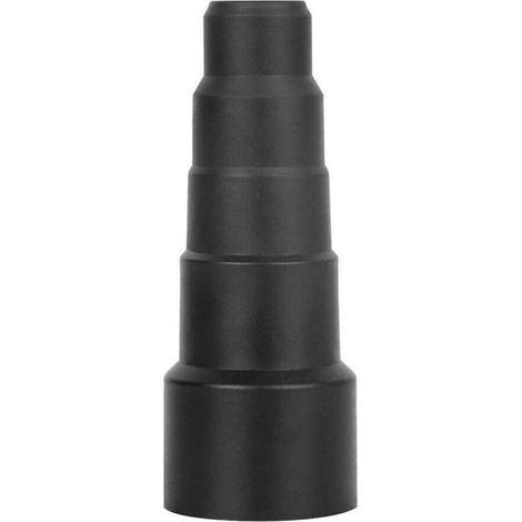 Lot de 5 adaptateurs universels pour tuyau d'aspiration en PVC et caoutchouc, noir, pour bricolage et commerce, extraction de poussière (1/3)