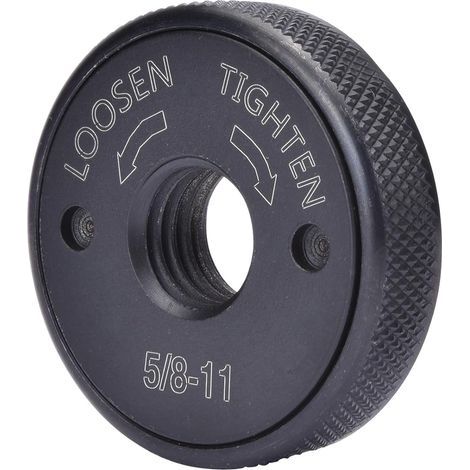 Tuerca de brida para amoladora angular con rosca 5/8"-11, contratuerca autoblocante para amoladora angular (1/4)
