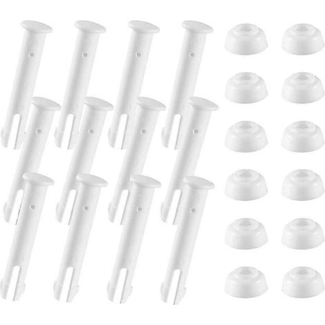 Lot de 12 joints de rechange en plastique pour raccords de piscine A (1/5)