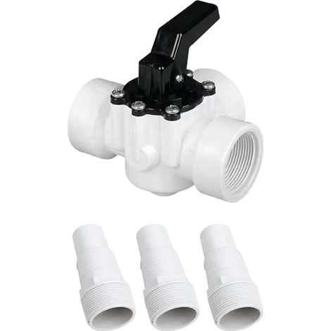 Valve à trois voies compatible avec - Raccord de tuyau 4715 pour tuyaux de 32 mm et 38 mm (1/5)
