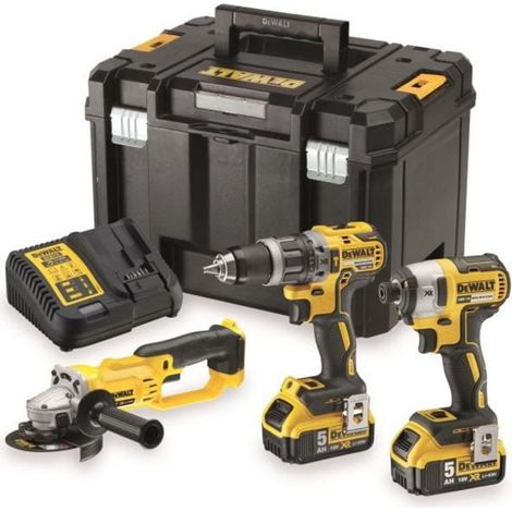 Combo kit 18V DCD796+DCF887+DCG412 without battery and ŁAD.