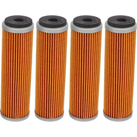 4 pièces filtres à huile moteur remplacement du filtre à carburant d'étanchéité à haut débit pour NC250 BRZ X6S X6M (1/4)