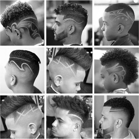 Tondeuses à cheveux professionnelles pour hommes - Tondeuses de barbier sans fil pour la coupe de cheveux et la barbe (1/5)