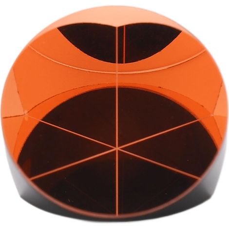 Prism Prism cube cuivre en revêtement enduit Trièdre rétroleflecteur Verre optique 25,4 mm pour les professionnels de l'arpentage et les instruments optiques (1/5)
