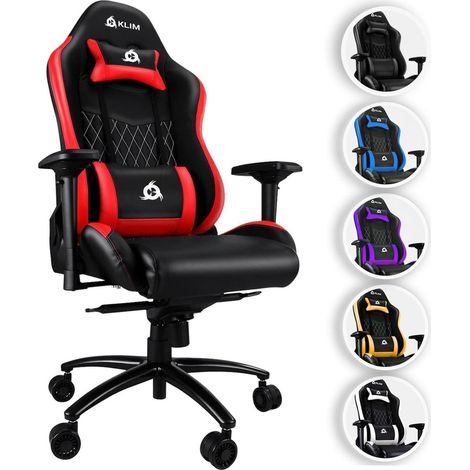KLIM Esports Gaming Stuhl Premium Materialien Verstellbar Ergonomisch PC Stuhl (1/5)