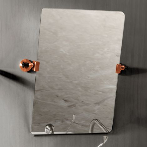 Presto Espejo reclinable inox cobre envejecido (1/2)