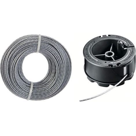 DIY Trimmer Line Refill Spool for all current trimmer line spools, F016800351 24m Refill and Integrated Line Spool for Trimmers (1/4)