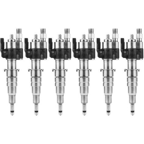 6 pièces Injecteur de Carburant pour BMW 135i 335i 535i 650i 740i 750i X6 13537585261-09 (1/4)