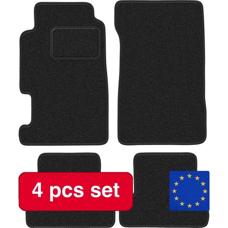 Automatten, passgenau, strapazierfähiger Schutz, schwarz (1/5)