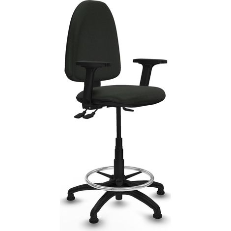 Piqueras y Crespo B2D01RT Silla de Oficina Negra Cómoda (1/3)