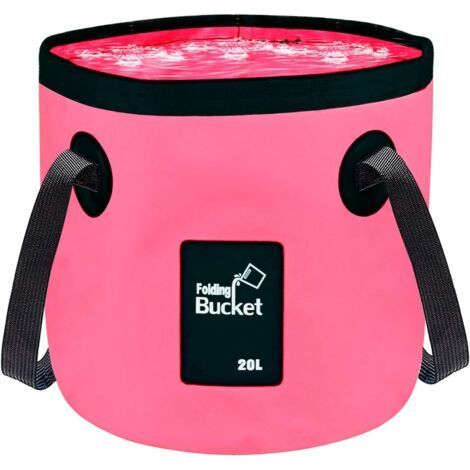 Seau à Eau Pliable 20L, Bassin de Lavage Peu encombrant Conteneur de Stockage d'eau Pliable Seau de Camping Pliable pour Les Voyages en Plein air Randonnée Pêche Jardinage Lavage de Voiture (1/5)