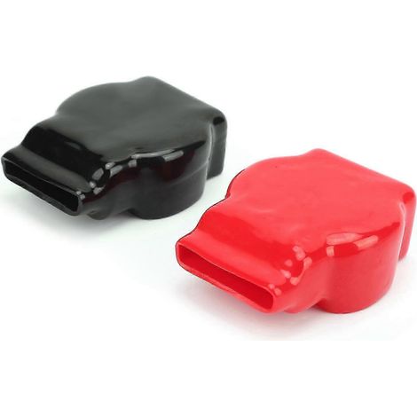 Cache-bornes de batterie, protection universelle pour bornes positives et négatives, compatible avec les voitures, les motos et les camions. (1/4)