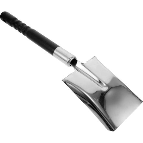 Pá De Cinzas Reforçada Em Aço Inoxidável Para Lareira E Churrasqueira A Carvão, Fogão Versátil. (1/5)