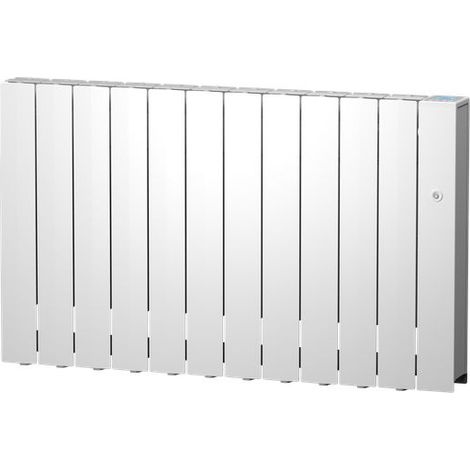 Radiateur fluide INTUIS RFD-3EO horizontal 2000W blanc (1/4)