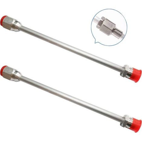 Pistolet à peinture airless avec 2 tiges de rallonge 30 cm – Alliage d'aluminium – Compatible Titan, Wagner, Graco – Pulvérisation uniforme (1/5)