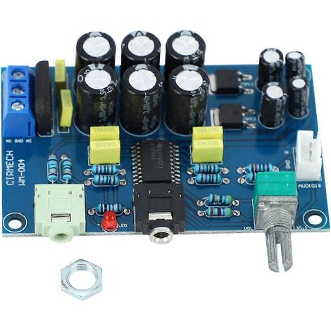 Carte d'amplificateur de casque TPA6120 HiFi TPA6120A2 Amplificateur de casque audiophile zéro bruit DIY kns (1/5)