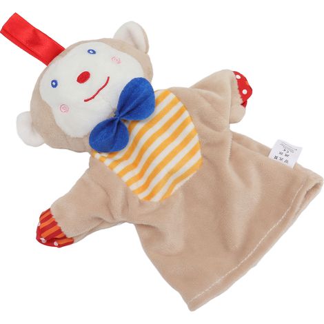 Baby-Kuscheldecke mit niedlichen Cartoon-Tiermotiven, weiche Babydecke für Babys und Kleinkinder, orange (1/5)