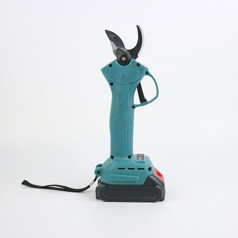 Cordless electric pruning shears with battery and charger, professional cordless electric pruning shears, 30mm cutting diameter electric pruning shears, EU plug