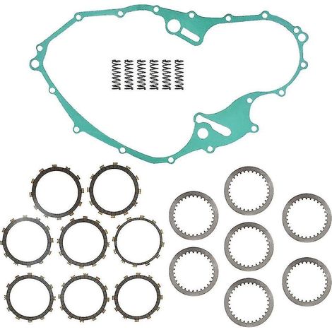 Kit d'embrayage pour 700 700r (06-18) : disques de friction en fibre + ressorts + joint 5tg-16331-00-00 4x7-16325-00-00-- (1/5)