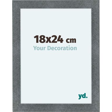 yd. - Cadre photo 18x24 - Fer Patine - MDF - Como (1/5)