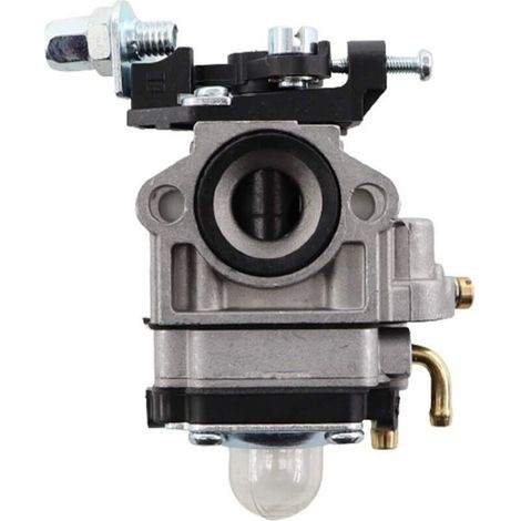 Kit de carburateur compatible avec débroussailleuses AL-KO BC410 BC4535 BC4125 et tondeuses à gazon – filtre à essence et tuyau inclus (1/3)