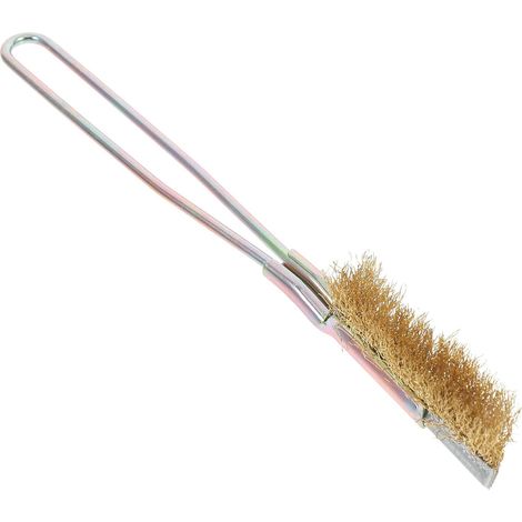 Brosse métallique pour l'élimination de la rouille et le nettoyage des métaux, (1/5)