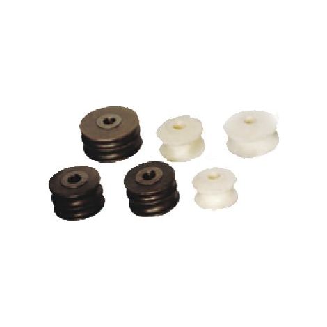 Jeu de 3 Galets pour cornières pour cintreuse motorisée PRM35F Metallkraft 3880093
