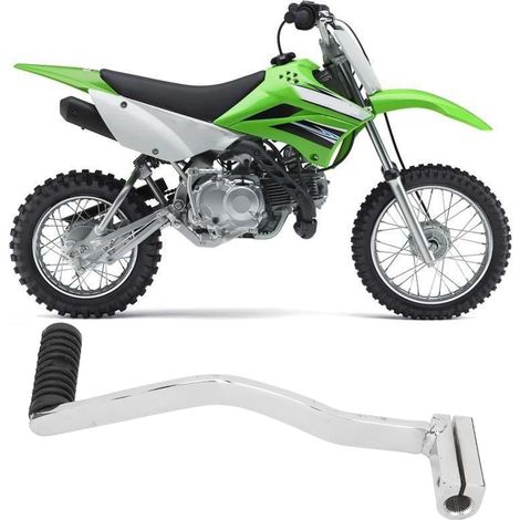 Levier de démarrage à pied de 13 mm pour moto, bras de démarrage à pied, longueur de pédale de 215 mm, convient aux motos SSR SDG 70cc 110cc 125cc. (1/5)
