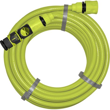 Accessoire pour Brumisation Jardibric Tuyau avec 2 Raccords Rapide Rallonge pour Brumisateur sur Pied 10 mètres (1/5)